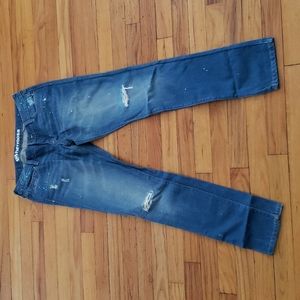 Y2k destroyed jeans
